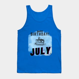 Birthday July #7 Tank Top